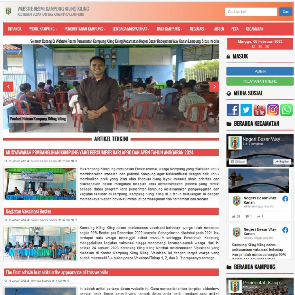 Smart Village (Sistem Informasi Desa)